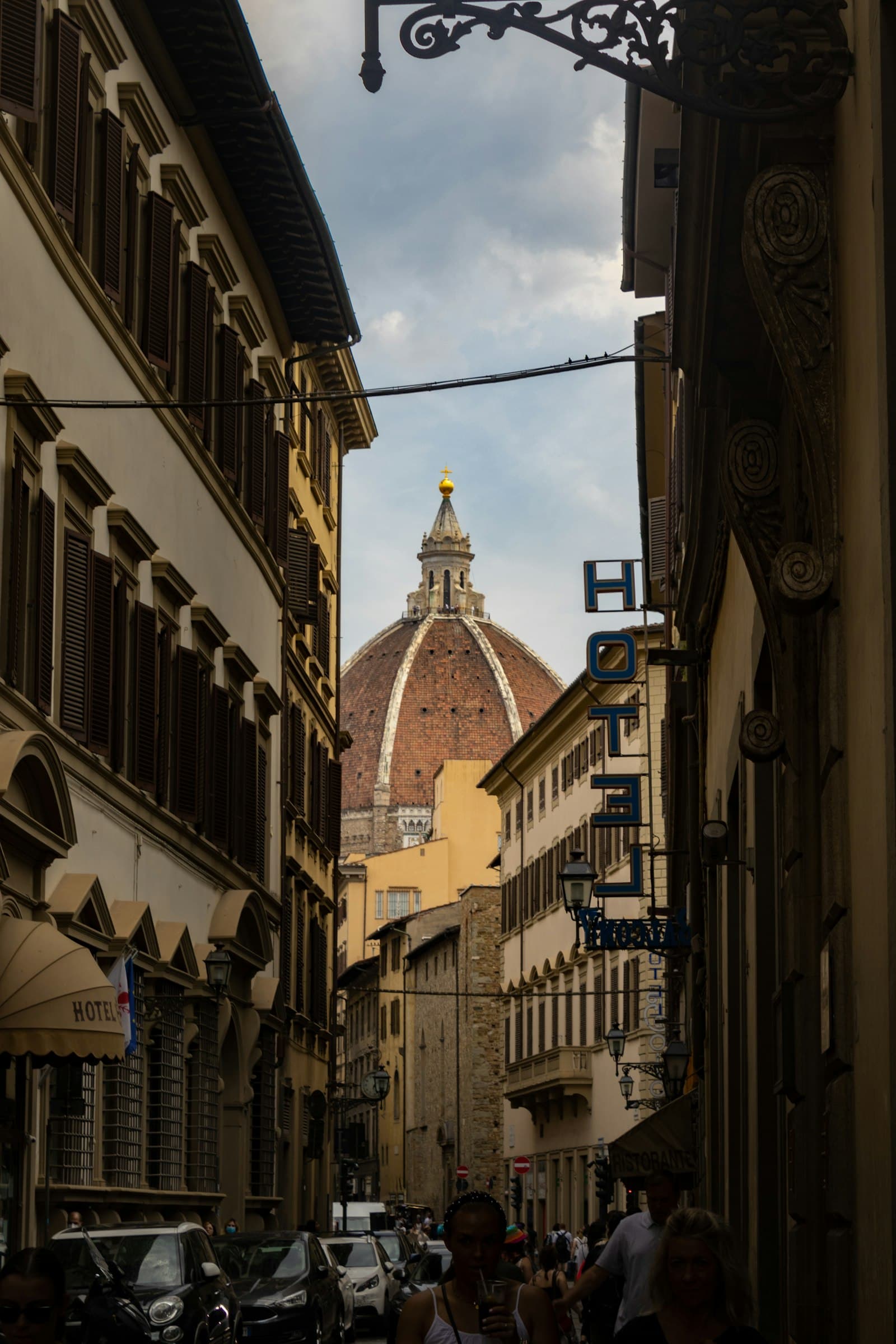Strada del centro di Firenze